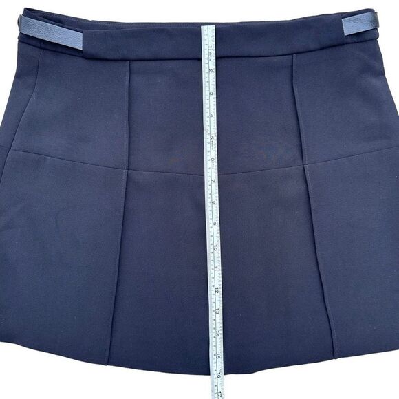 NWT Express Mini Skirt Black Mid Rise Size 6 - Picture 5 of 5